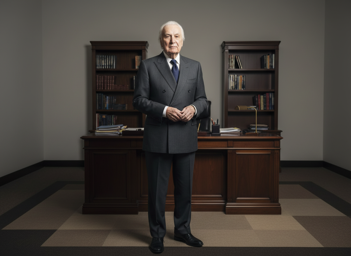 Double-Breasted Formal Suit